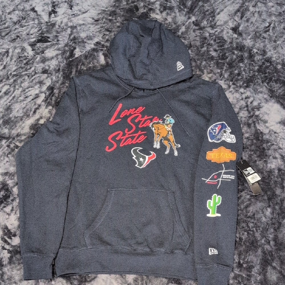 New Era Texans Pride Navy Hoodie
